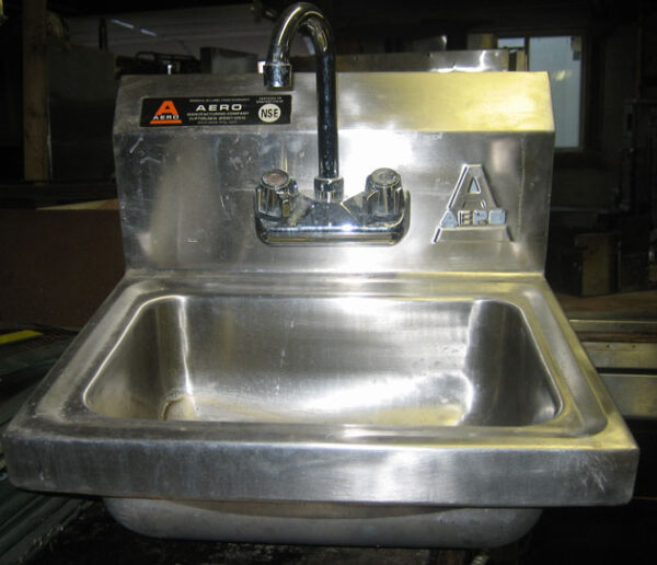 Aero Hand Sink  Bowl 14 x 10 x 5 (AHSF) NSF USED