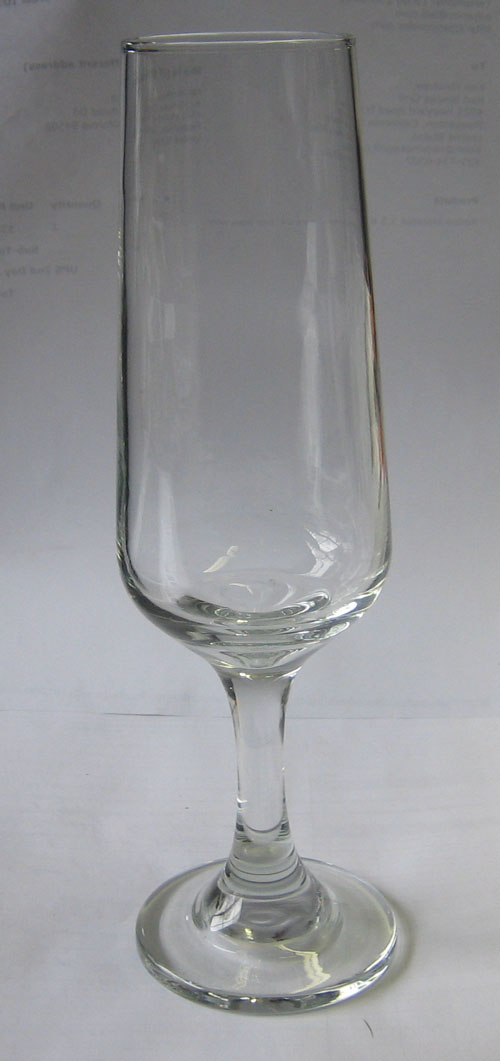 8 oz Flute Glass