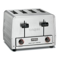 Waring Heavy-Duty 4-Slot Toaster-300 Slices/hr 120v,2200w (WCT800)