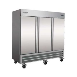 Serv-Ware Stainless Steel Reach-In Refrigerator 3 Door RR-3