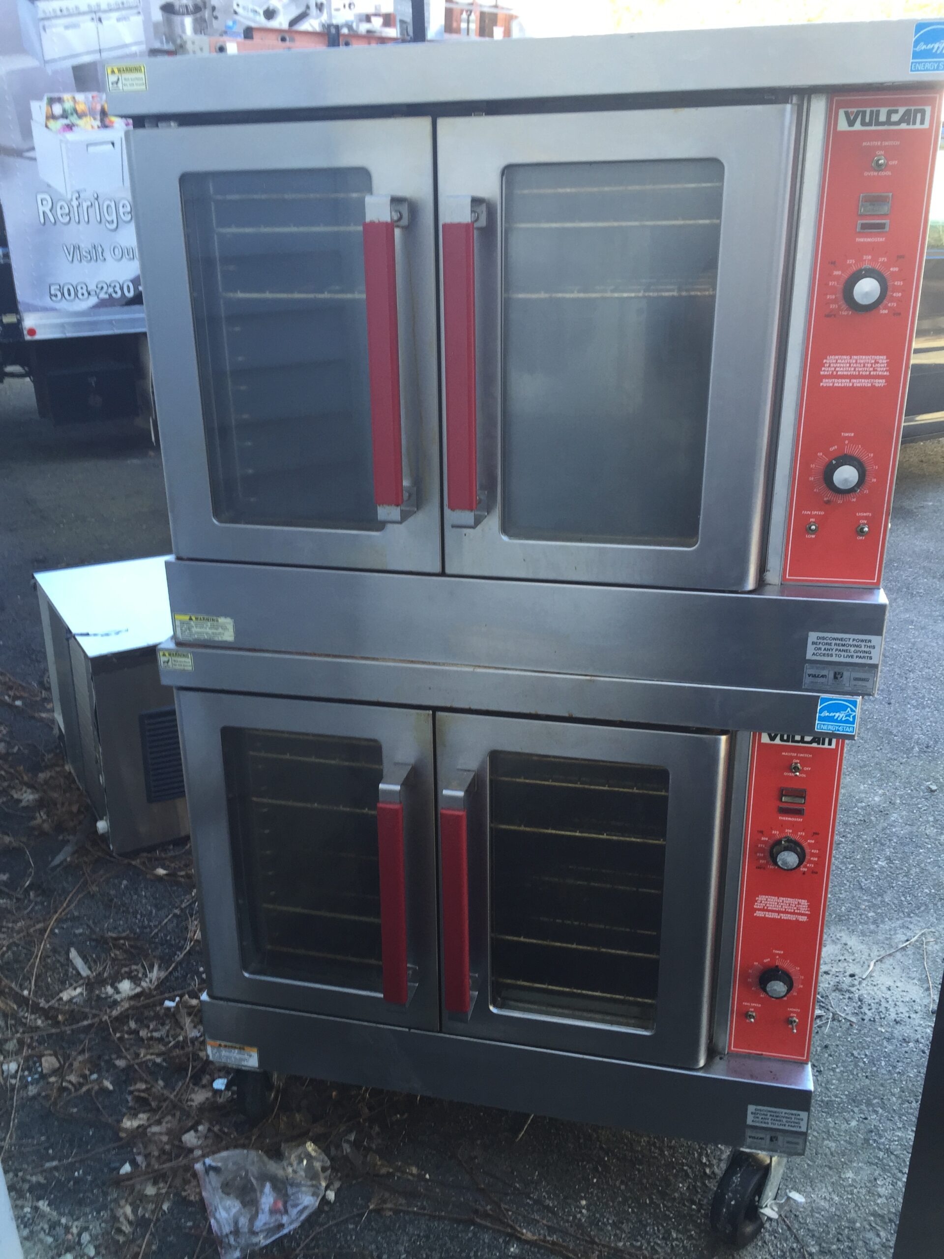 Vulcan Vc Gd Double Stacked Gas Convection Ovens Used Great Pricing