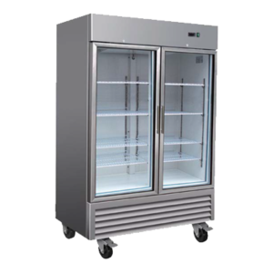 Serv-Ware 49 cu. ft. 2 Door Glass Refrigerator (RR2G-HC)