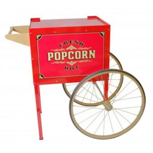 Winco Street Vender Trolley Popcorn Popper (30010)